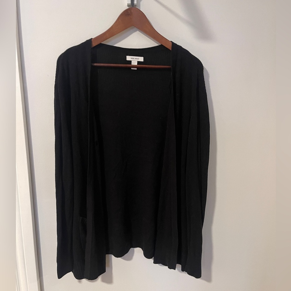 Ladies black cardigan